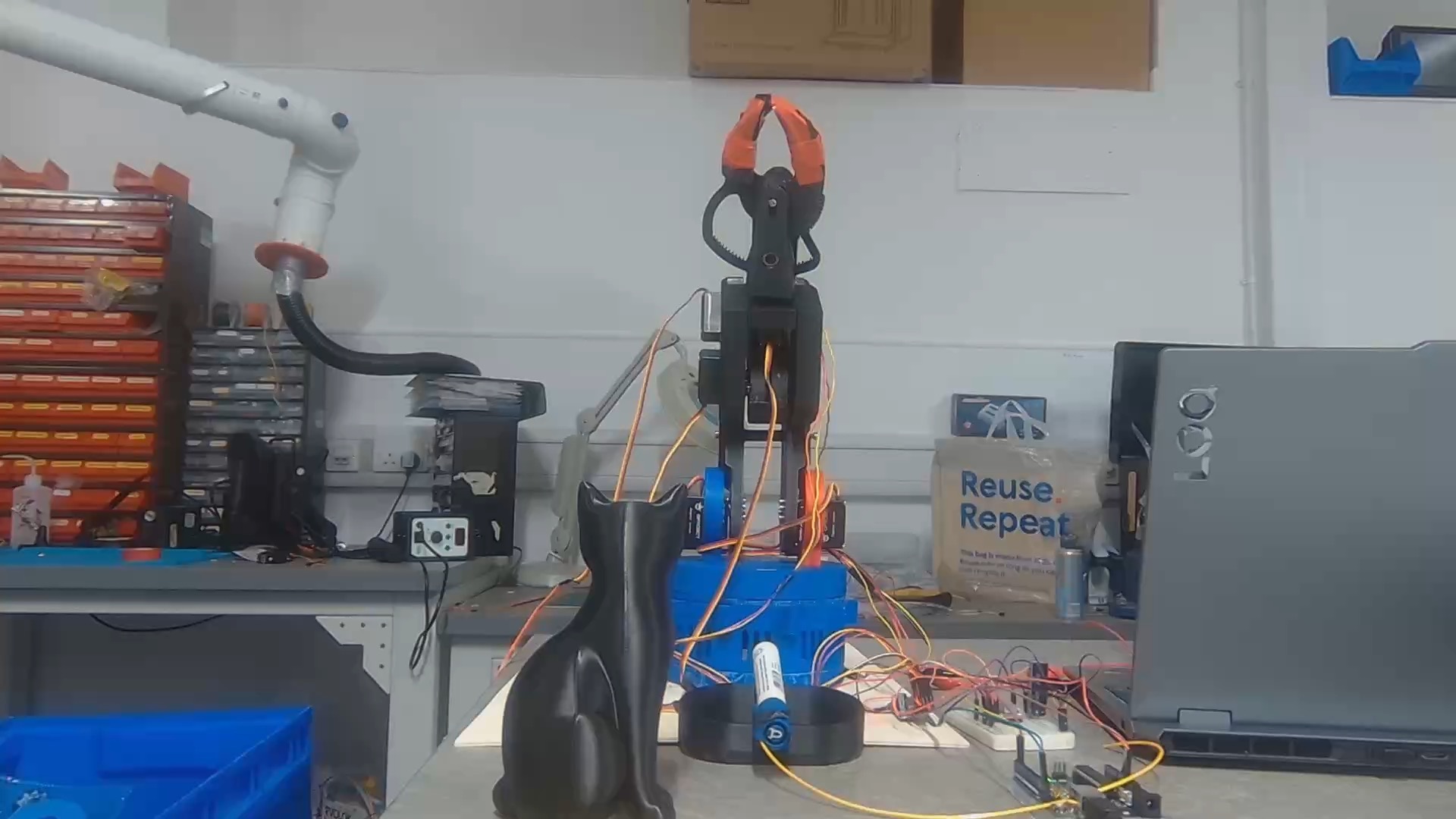 Robotic arm build photo